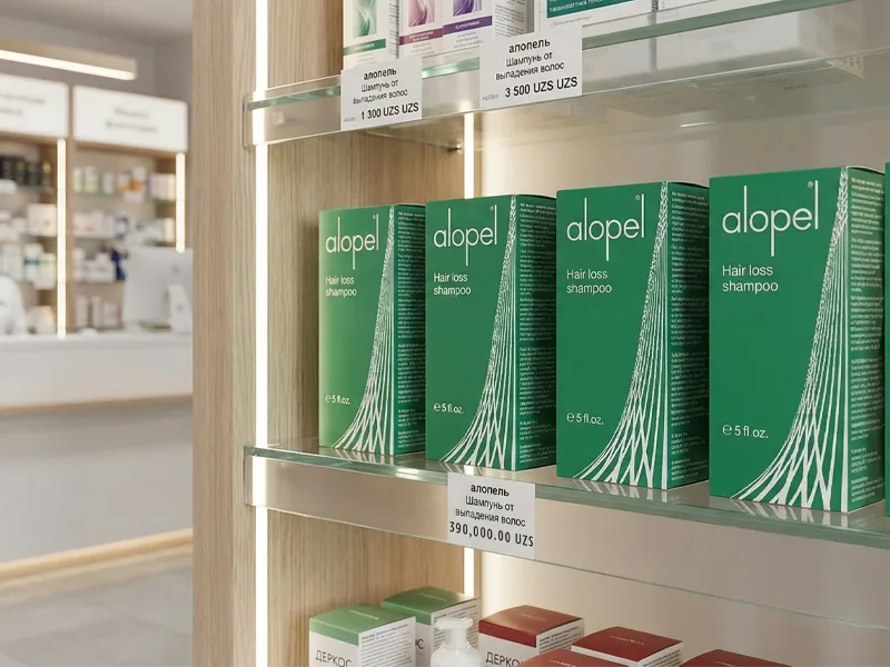 Pharmacy shelf presence for hair and scalp care category
