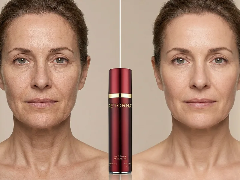 How to apply Retorna Cream &mdash; face and neck daily routine