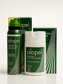Алопель Набор - Пена против выпадения волос + Шампунь, 2 в 1